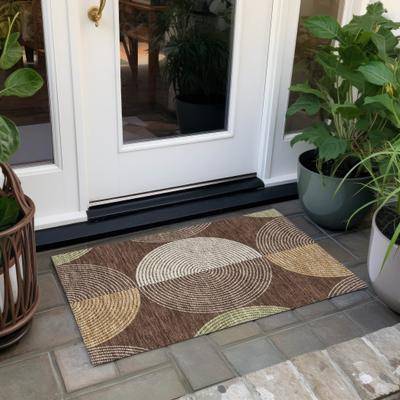 Addison Rugs Casual Circles Chantille Rug