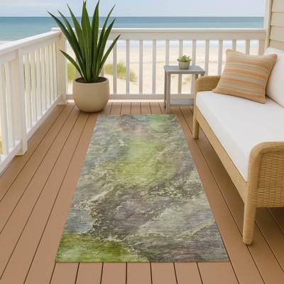 Addison Rugs Abstract Watercolor Chantille Rug