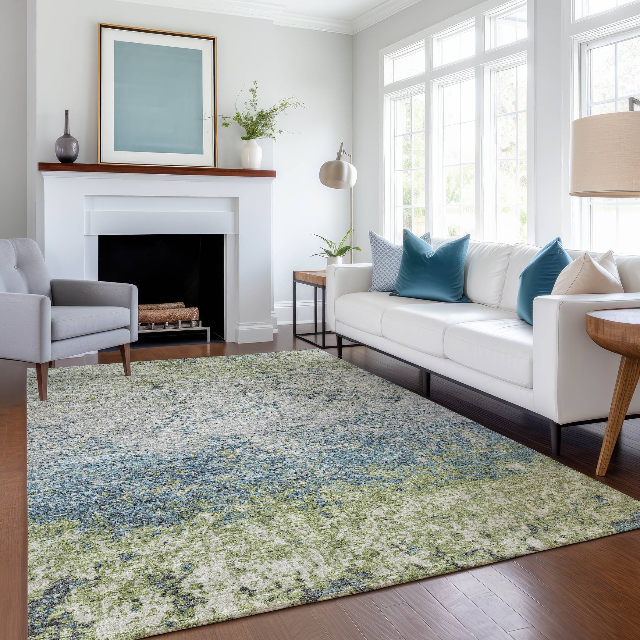 Addison Rugs AMF36GN8X10 Mayfield Rug 8 x 10 Ft Green