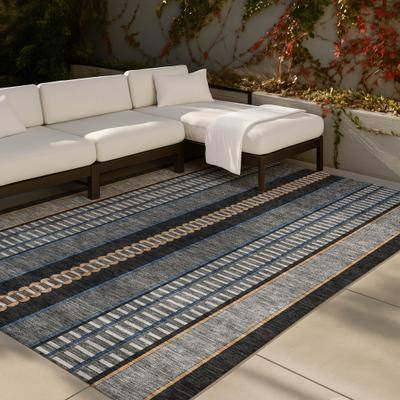 Addison Rugs Machine Stripe Rangely Chantille Rug