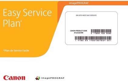 Canon ImagePROGRAF Easy Service Plan