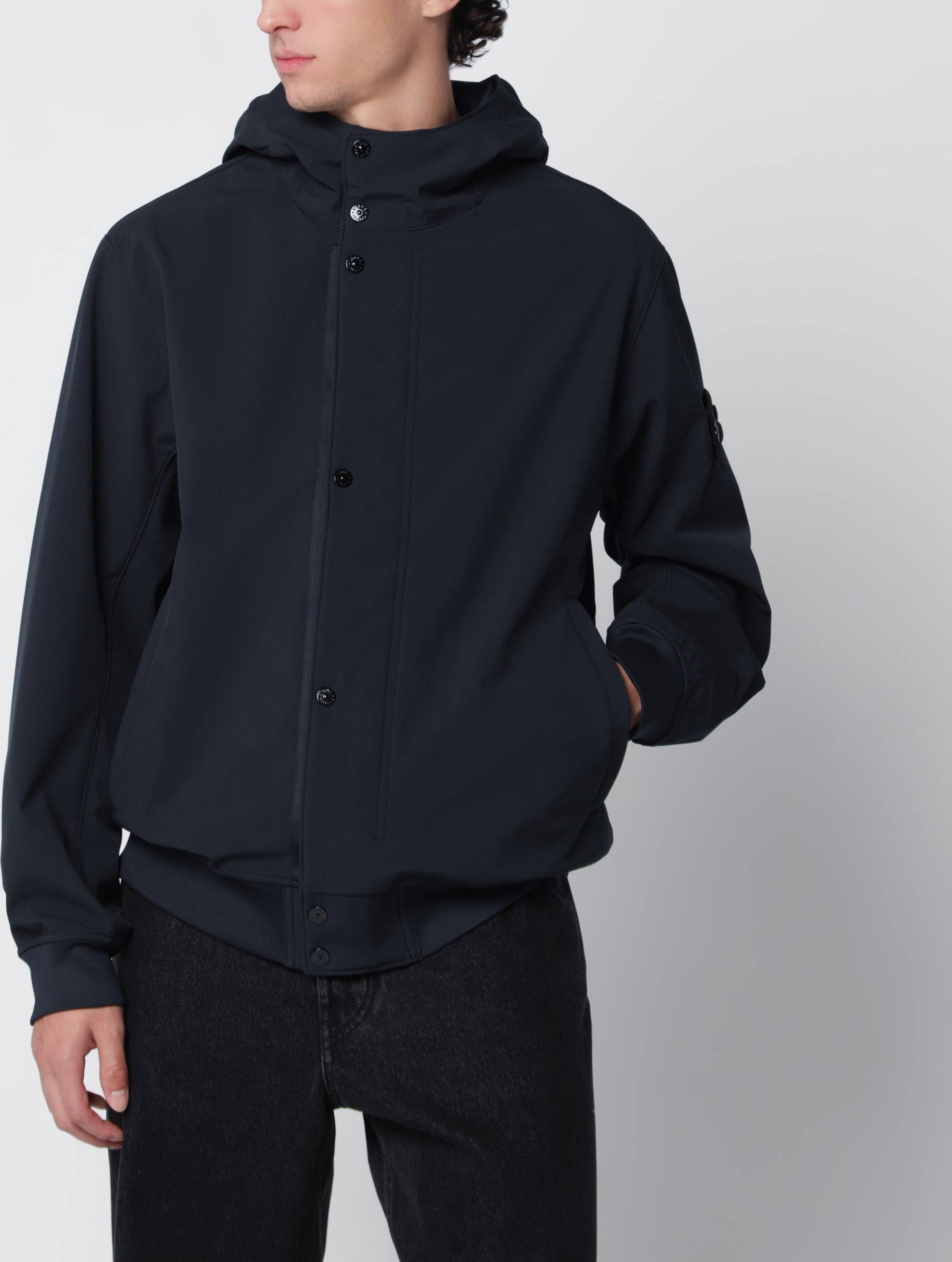 Stone Island Shell-R Jacket - Navy Blue