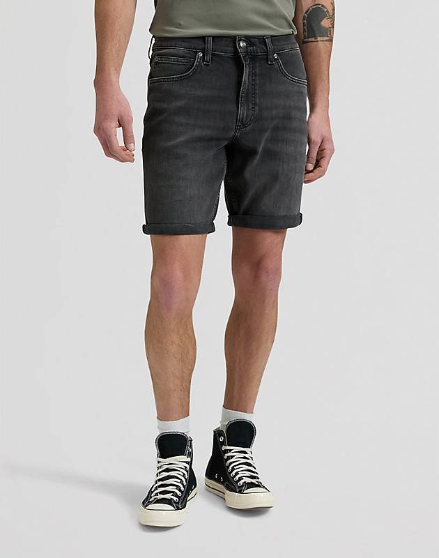 Lee Rider Slim Short - Anthracite