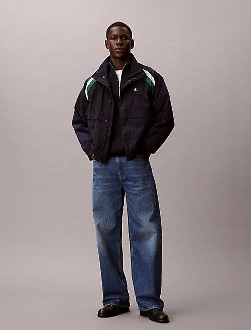Calvin Klein Colour Block Nylon Track Jacket - Multi