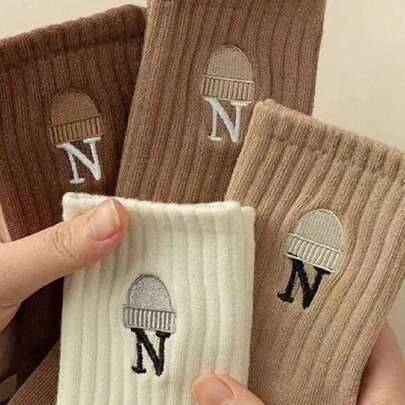 Shein Strumpor 4 Par - Multifärgad