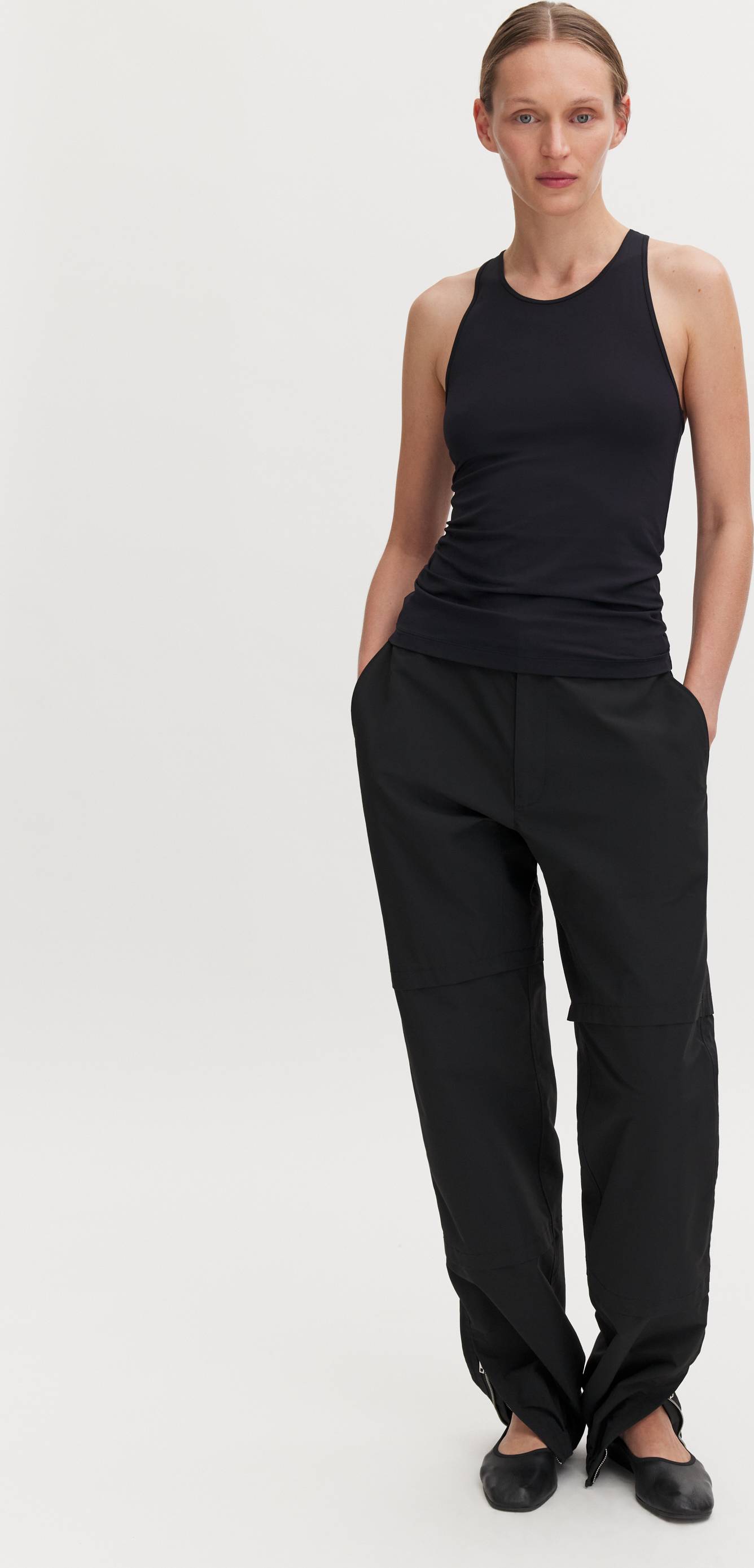 Filippa K Racerback Tank - Black