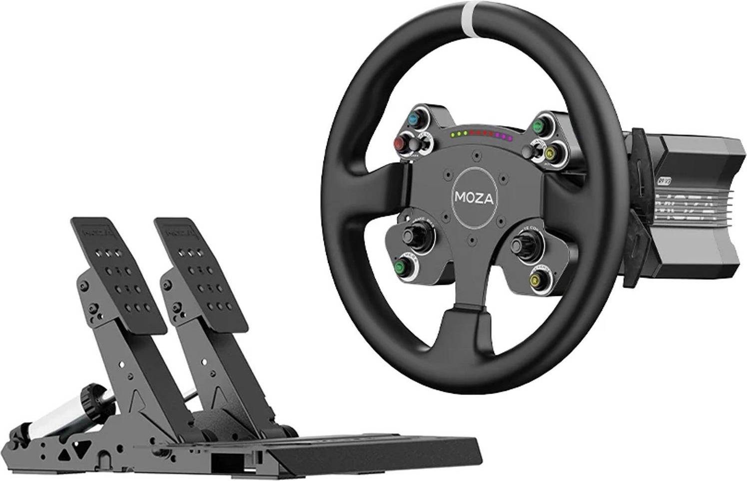 Moza racing bundle Moza R9 V3 + CS V2P + SRP2 SIM-Racing-Bundle 9 nm