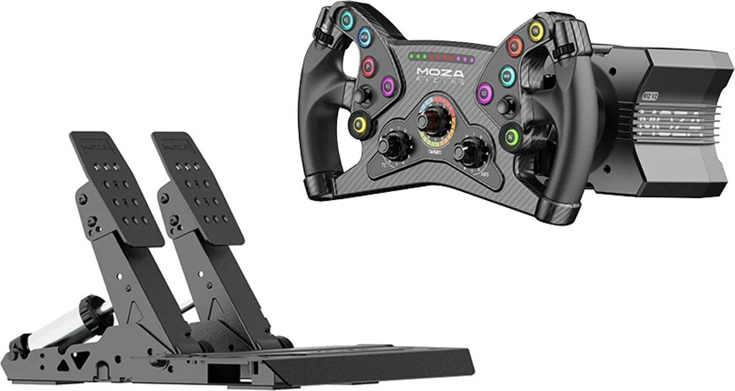 Moza racing bundle Moza R12 V2 Direct-Drive SIM-Racing-Bundle 12 nm