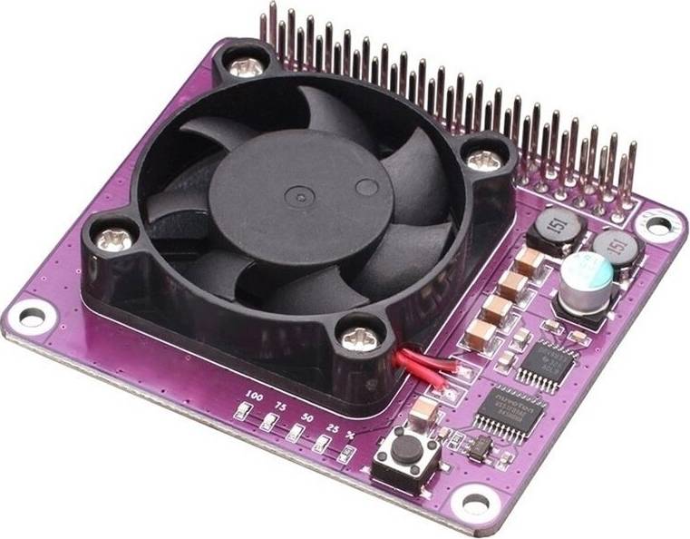Dual Bearing Cooling Fan for Raspberry Pi 4B/3B+