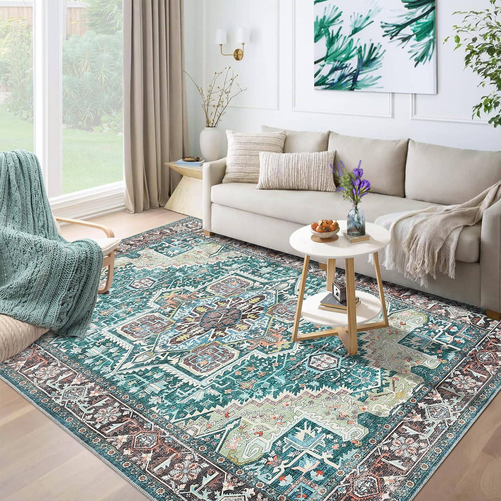 Garvee Machine Area Rug 5 x 7