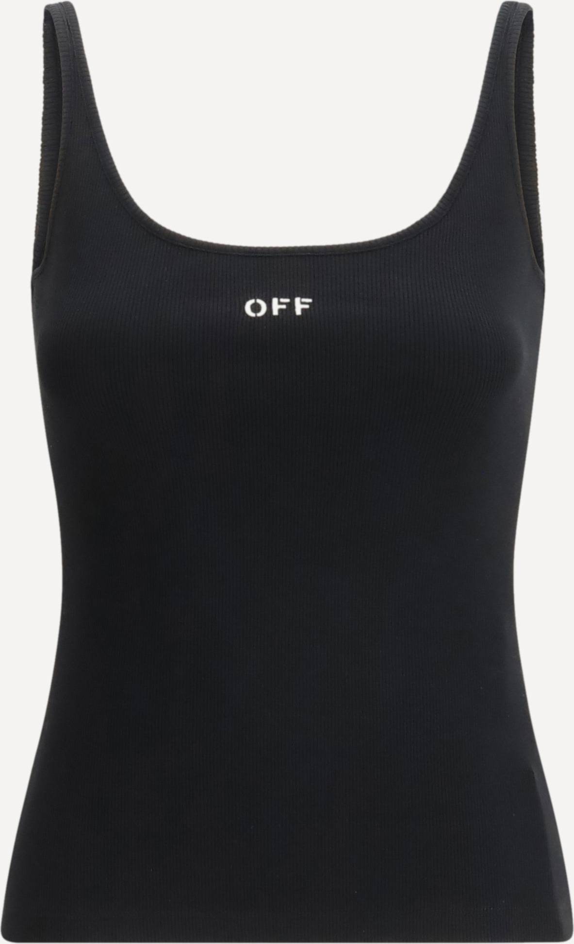 Off-White Off Stamp Rib Tank Top