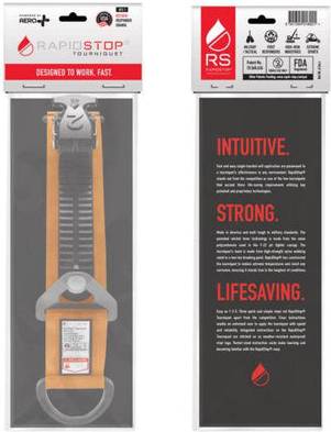 Aero Healthcare RAPIDSTOP RST101R Tourniquet - Orange