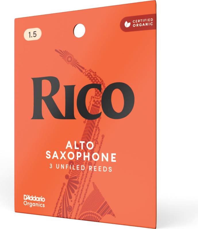 D'Addario Woodwinds Rico Alto Saxophone Reeds