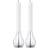 Georg Jensen Cafu Fyrfadsstage 7.6cm 2stk