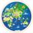 Goki World Map 57 Bitar