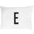 Design Letters E Örngott Vit (70x50cm)