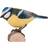 Wildlife Garden Deco Bird Eurasian Blue Tit Dekorationsfigur