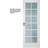 Swedoor Style SP12 Innerdörr Klarglas S 0502-Y H (62.4x194cm)
