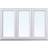 SP Fönster Balans PLUS F3 19-07 Aluminium Vridfönster 3-glasfönster 190x70cm