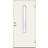 Swedoor Nile Ytterdörr Klarglas S 0502-Y H (90x210cm)