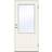 Swedoor Como Ytterdörr Klarglas S 0502-Y H (100x200cm)