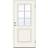 Swedoor Smetana Ytterdörr Klarglas S 0502-Y H (90x200cm)