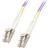 MicroConnect Multimode OM4 50/125 LC / UPC - LC / UPC 10m