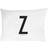 Design Letters Z Hovedpudebetræk Hvid (70x50cm)