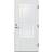 Diplomat Estelle Q Ytterdörr Maskinantikt glas S 0502-Y H (90x210cm)