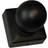 NSH Nordic Stolpehat sorte ed kugle 7.1x7.1cm