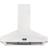 Falcon Super Extract Hood 110cm, Svart, Vit