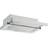 Silverline Crystal SL 1152 Eco 90cm, Rostfritt stål, Silver, Vit