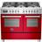 Bertazzoni PRO100 6 MFE D RO T Red, White