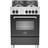 Bertazzoni MAS60 4 MFE S NEE Black