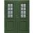 Diplomat SVE;SVFa Ytterdörr Cotswoldglas S 5020-G30Y V (150x200cm)
