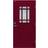 Diplomat Daisy Ytterdörr Cotswoldglas S 5040-R H (90x210cm)