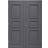 Diplomat Elvira Ytterdörr S 6502-B V (150x210cm)