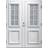 Diplomat SVE;SVFa Ytterdörr Cotswoldglas S 3502-Y H (140x210cm)