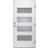 Diplomat Alma Ytterdörr Klarglas S 0502-Y V (90x200cm)