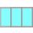 Novoroom 2300-2365mm Energi RV Aluminium Skjutfönster 2-glasfönster 230x236cm