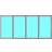 Novoroom 3040-3140mm Energi RV Aluminium Skjutfönster 2-glasfönster 304x314cm