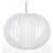 Globen Lighting Plastband XL White/Chrome Pendellampa ∅ 50cm
