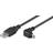 Goobay USB 2.0 kabel A hane - vinklad Micro B hane, 1.8 meter 1.8m