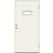 Swedoor Tahoe Ytterdörr Klarglas S 4050-Y80R H (90x200cm)