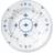 Royal Copenhagen Musselmalet Riflet Dyb tallerken 21cm