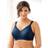 Glamorise Seamless Straps T-Shirt Bra - Nave Blue