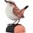Wildlife Garden Deco Bird Wren Prydnadsfigur