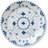 Royal Copenhagen Musselmalet Helblonde Flad tallerken 25cm 25cm