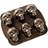 Nordic Ware Haunted Skull Muffinplade 29.8x25.4 cm