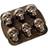 Nordic Ware Haunted Skull Muffinsplåt 29.8x25.4 cm